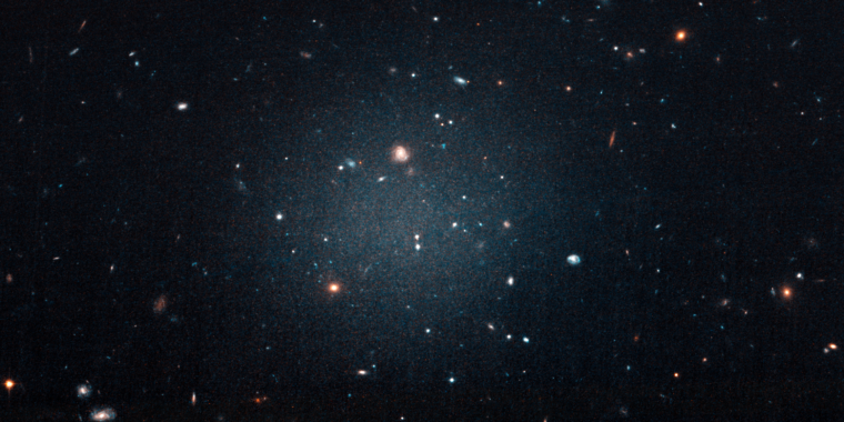 With a rest, researchers have found an explanation for dark matter-poor galaxies