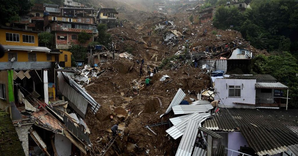 Mudslides in Brazil kill at least 94 people