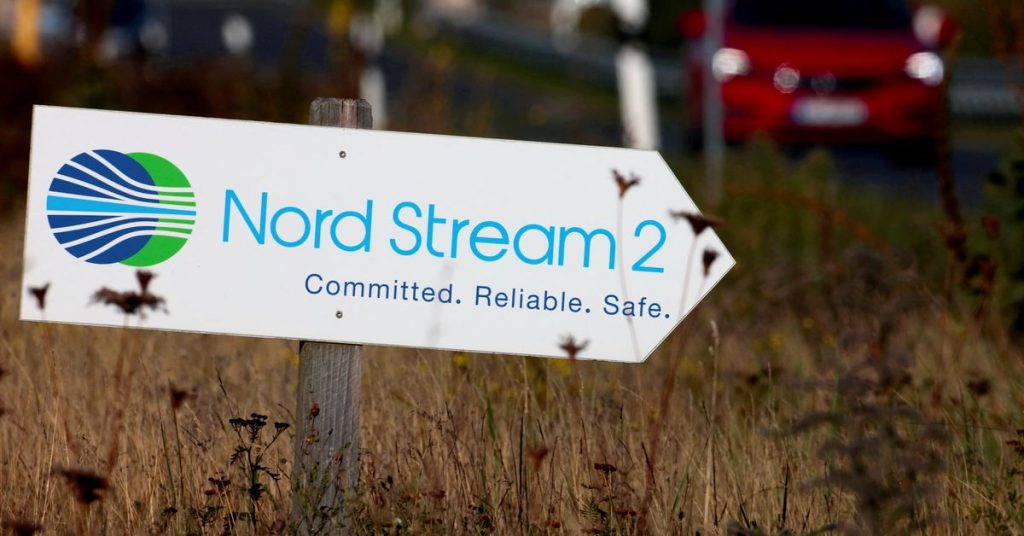 The United States imposes sanctions on a company building the Nord Stream 2 pipeline in Russia