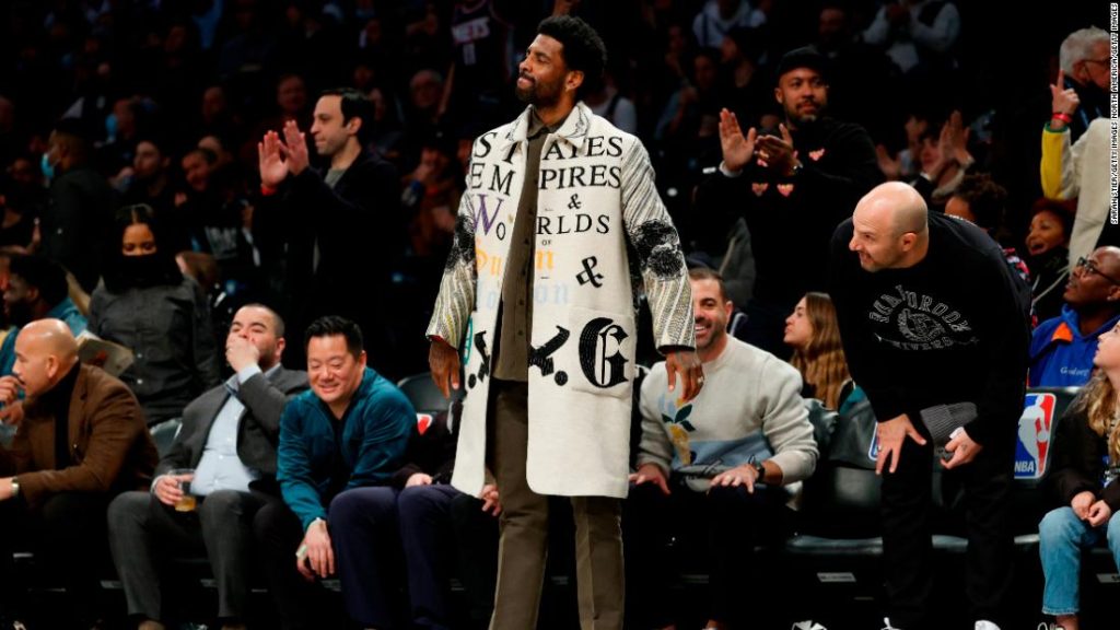 Kyrie Irving: NBA fined Brooklyn Nets $50,000 for allowing player to enter team's locker room