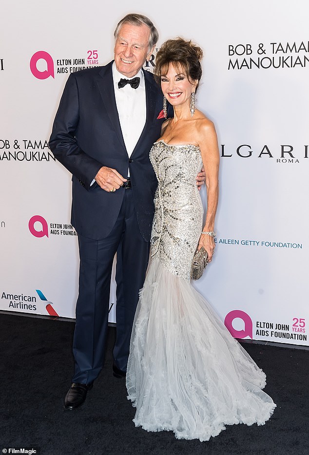 A sad loss: Helmut Huber, husband of Susan Lucci, died Monday at the age of 84, it was reported Wednesday morning.  Seen in 2017 in New York City