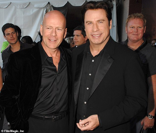 Combined success: Travolta wrote in the post: 