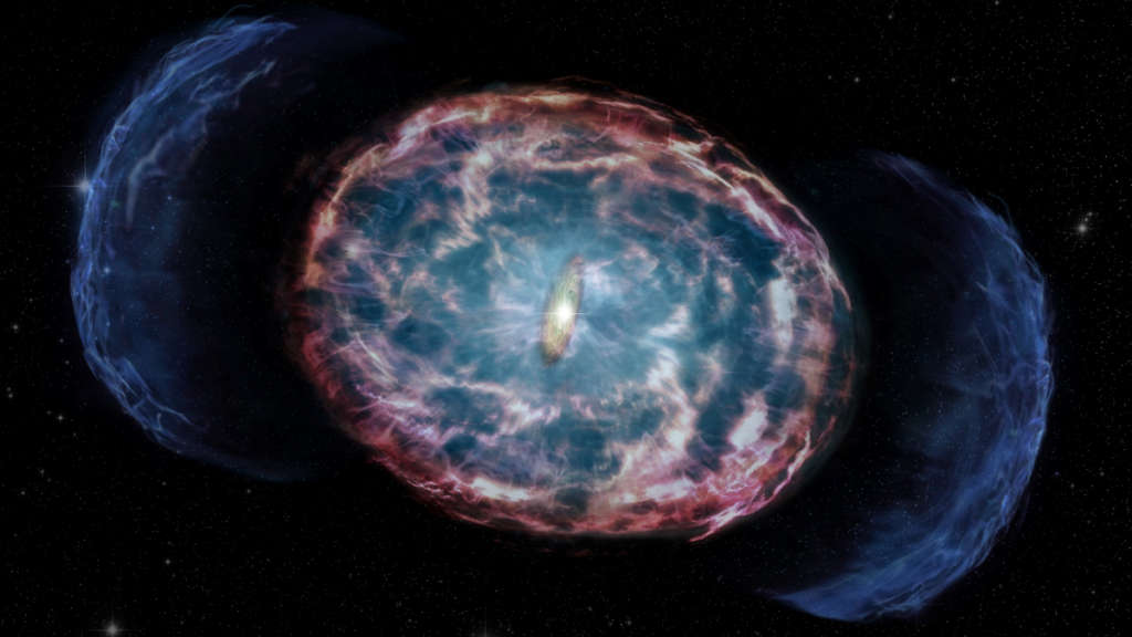 A huge and mysterious explosion discovered in deep space amazes scientists