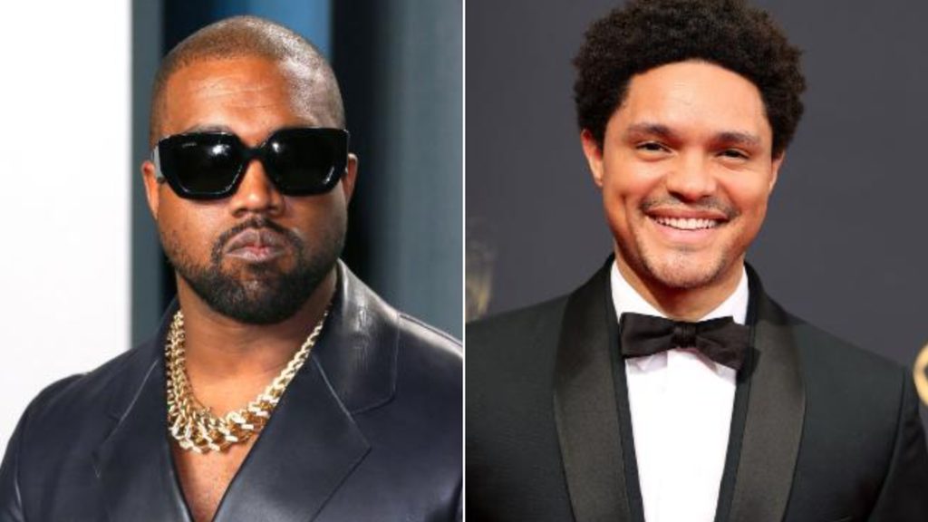 A source says Kanye West's cancellation of the Grammys has nothing to do with Trevor Noah