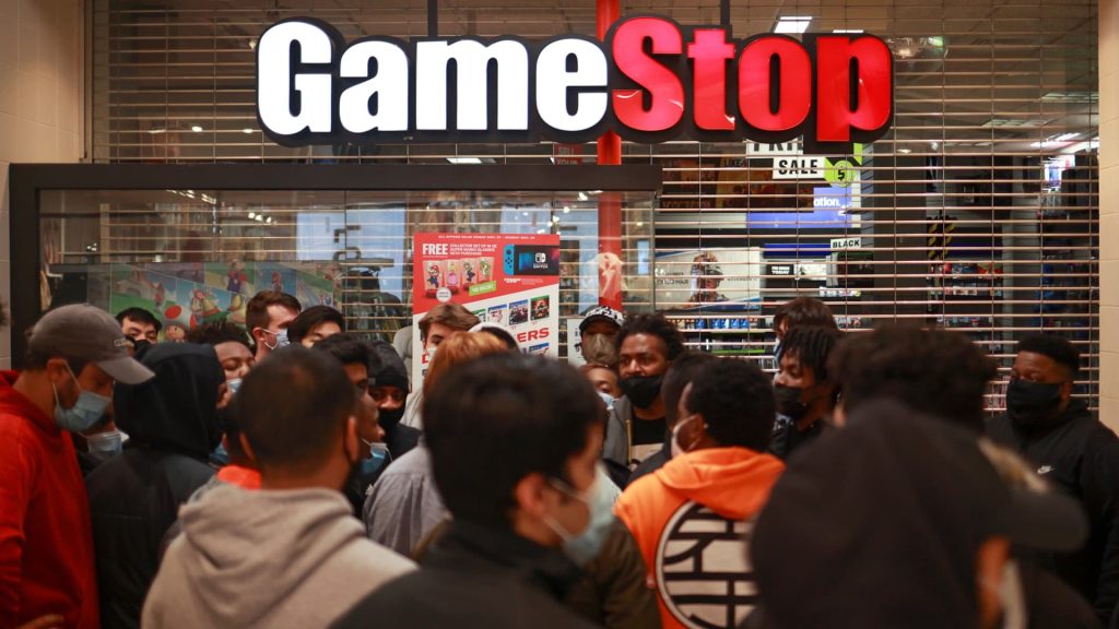 Stocks making the biggest moves midday: GameStop, Tesla, and more