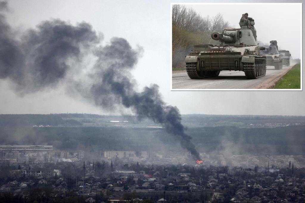Ukraine war: Russia begins Donbass offensive