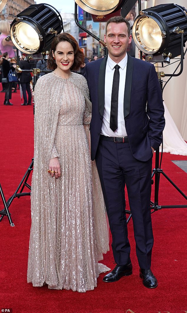 Red Carpet Debut: The engaged couple previously appeared on the red carpet as an engaged pair at the premiere of Downton Abbey: A New Era in Leicester Square.
