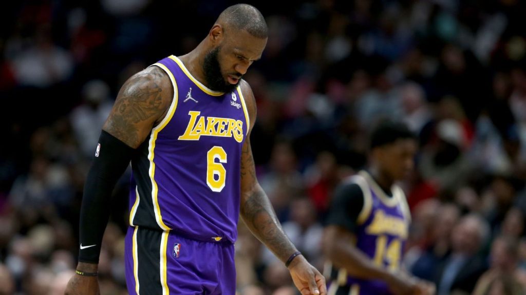 Los Angeles Lakers' LeBron James will miss another game with an ankle injury