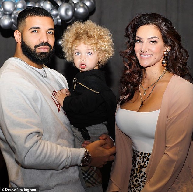 Co-parents: Drake and boy's mother Sophie Brousseau haven't been dating exclusively, but they seem to have a friendly relationship