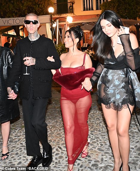 Kim wasn't able to join her boyfriend in the end because she's currently in Italy with the rest of the Kardashian/Jenner clan for Kourtney's wedding to Travis Parker.  Similarly, Pete will miss the wedding due to his recent appearance on SNL