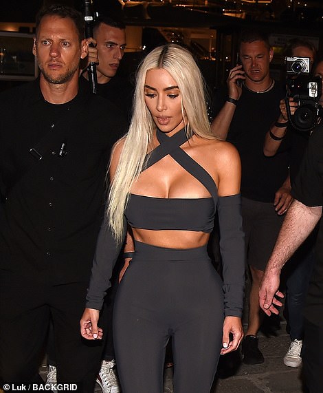 Kim wasn't able to join her boyfriend in the end because she's currently in Italy with the rest of the Kardashian/Jenner clan for Kourtney's wedding to Travis Parker.  Similarly, Pete will miss the wedding due to his recent appearance on SNL