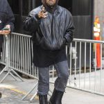 Kanye West attends the Balenciaga fashion show in New York while ex-Kim Kardashian and the kids are in Italy