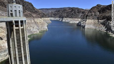 Lake Mead's water level, running below expectations, could drop by another 12 feet when falling