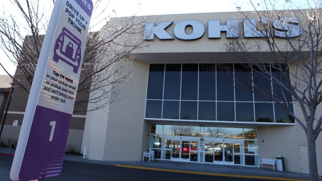 Kohl's shares rise on reports that the company continues to compete amid market volatility