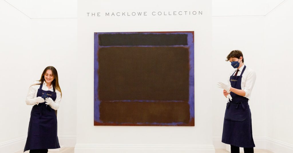 Macklowe Collection tops $922 million at auction