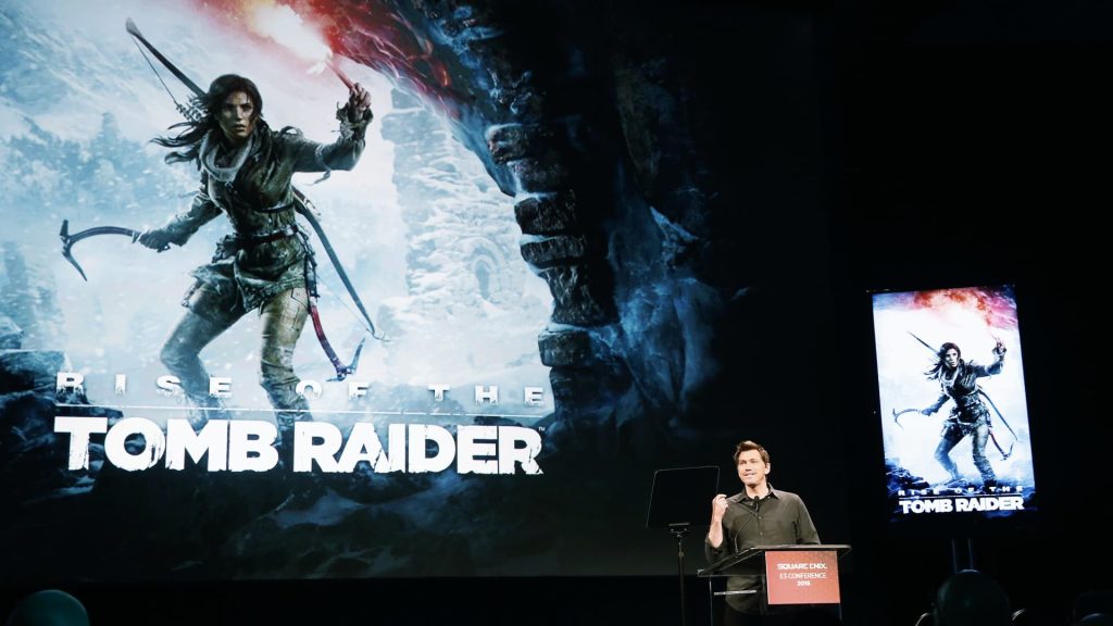 Tomb Raider Square Enix publisher selling iconic video game franchise