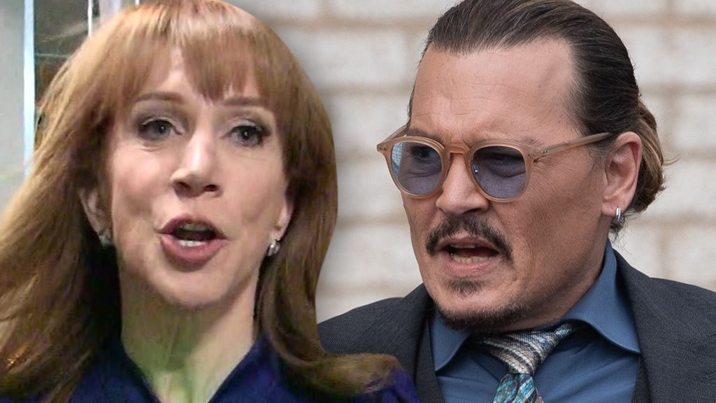 Kathy Griffin calls Johnny Depp "a bloated liquor bag" and defends Amber