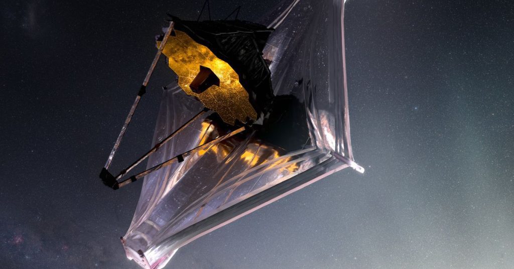 NASA's powerful new space telescope is hit by a larger-than-expected microscopic meteor
