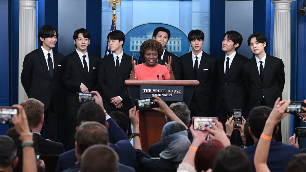 BTS meets with Joe Biden, directs viewers to the White House press conference