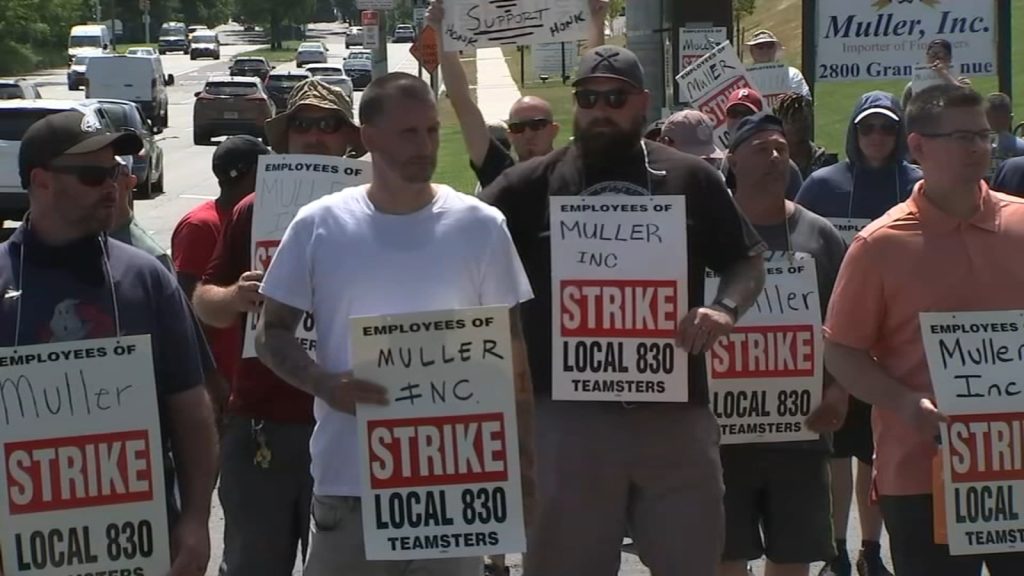 Local Teamsters Strike 830 for Better Wages, Hours;  Picket line may affect July 4th beer sales and availability