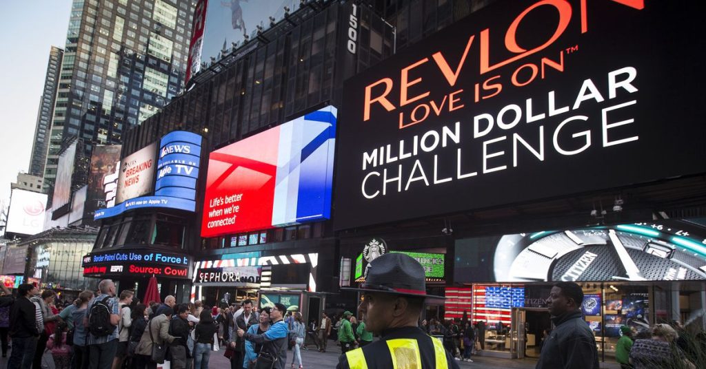Revlon cosmetics company files for bankruptcy protection
