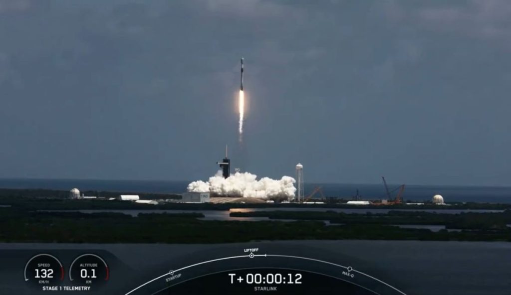 SpaceX Falcon 9 launched for the thirteenth time, setting a record for reuse