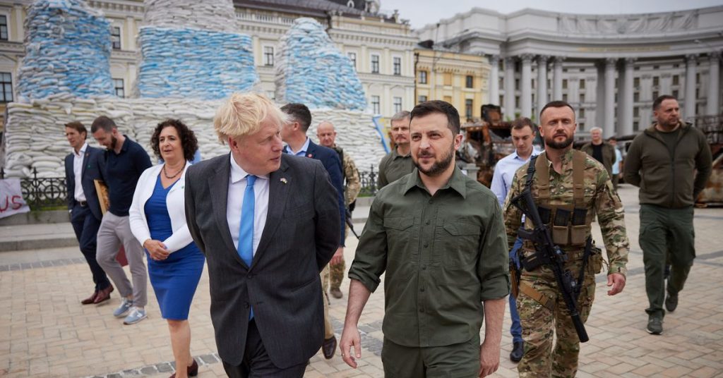 Zelensky vows Ukraine will win, Boris Johnson promises lasting support