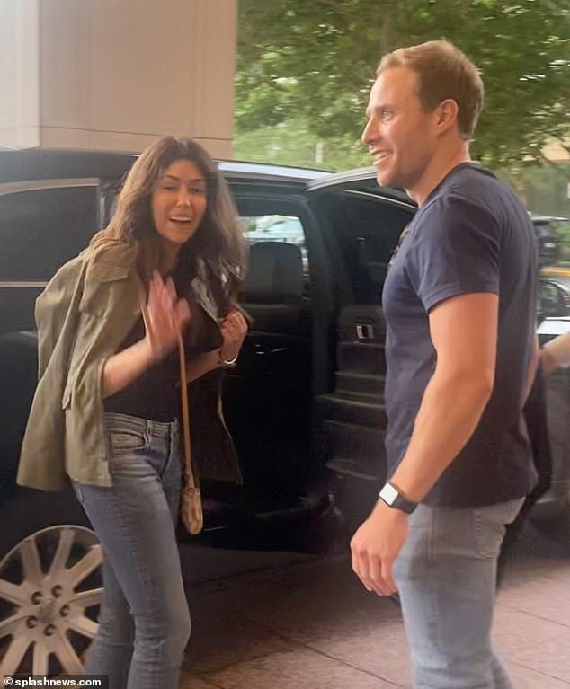 Camille Vasquez, 37, and her boyfriend Edward Owen were seen leaving a Virginia hotel near Fairfax County Courthouse — quashing rumors that the attorney was dating a Pirates of the Caribbean star.