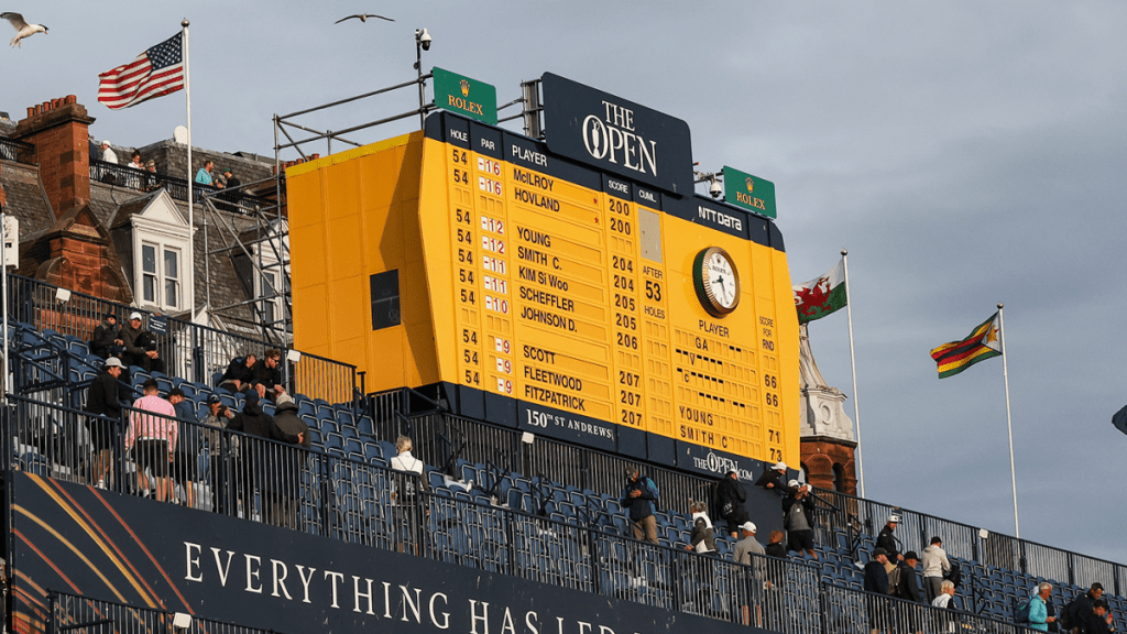 2022 British Open Leader: Live coverage, golf results today, Rory McIlroy's fourth round score at St Andrews