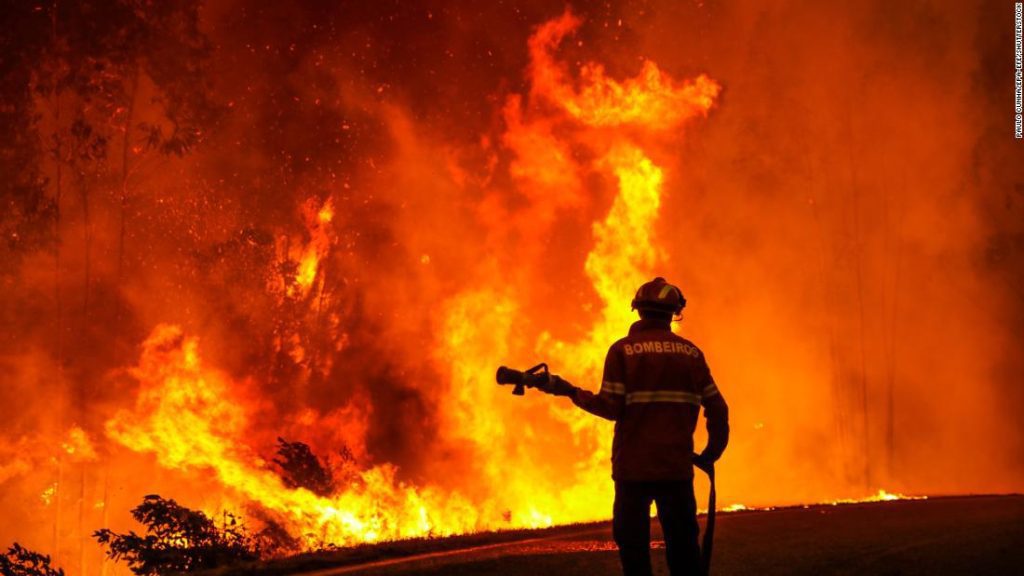 Bushfires rage in France and Spain amid heatwave, while the UK faces its hottest day ever