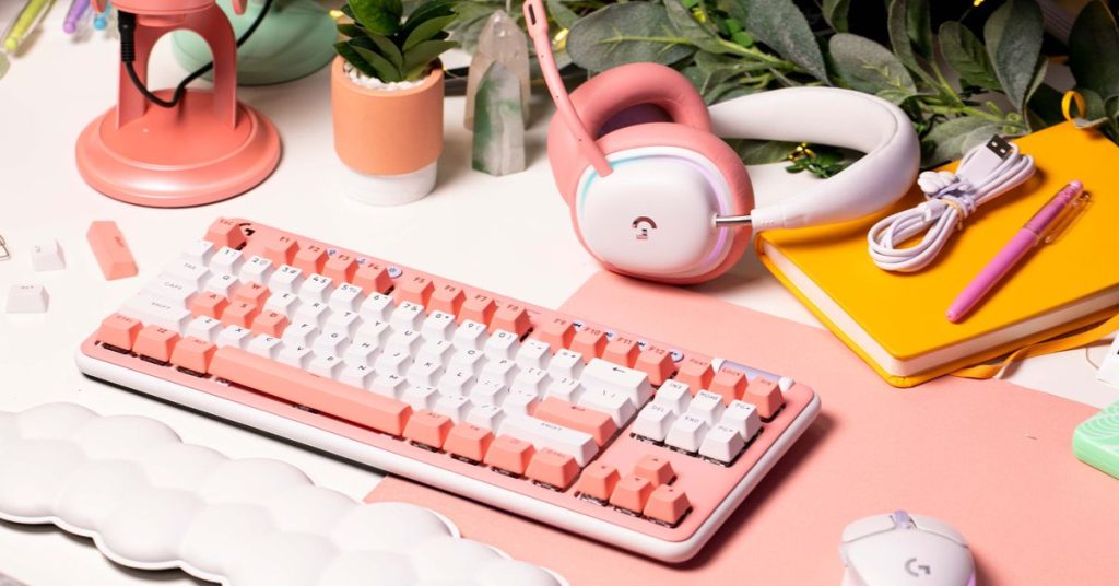 Logitech has made colorful and more comprehensive unisex computer gaming accessories