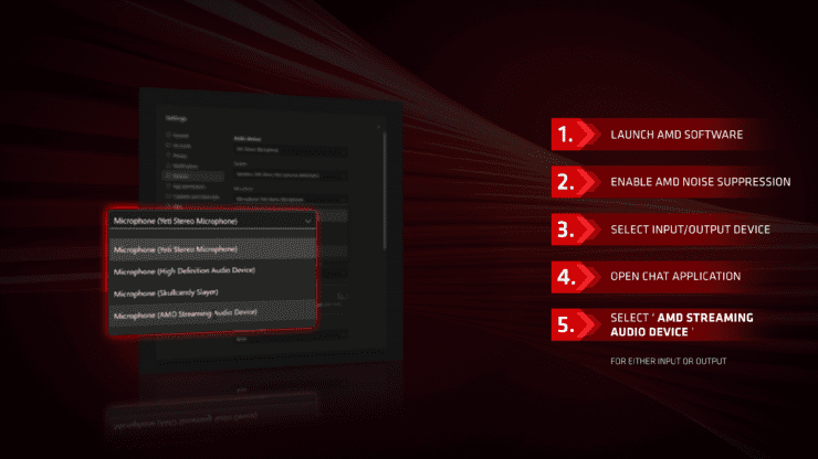 AMD Releases Noise Suppression Tech and Up to 92% OpenGL Performance Boost in Latest Drivers 1