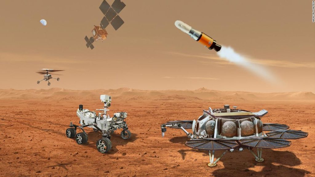 The first Mars samples will land on Earth in 2033