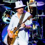 Carlos Santana suffered from heat exhaustion during a concert in Michigan