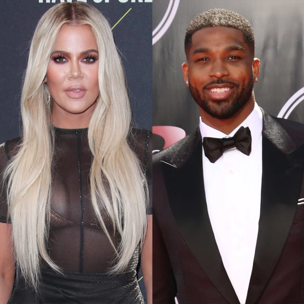 Khloe Kardashian and Tristan Thompson after ambiguous quotes amid baby news