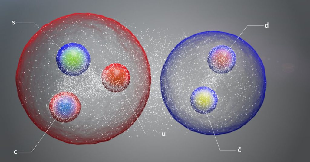 Scientists at CERN have observed three 'strange' particles for the first time