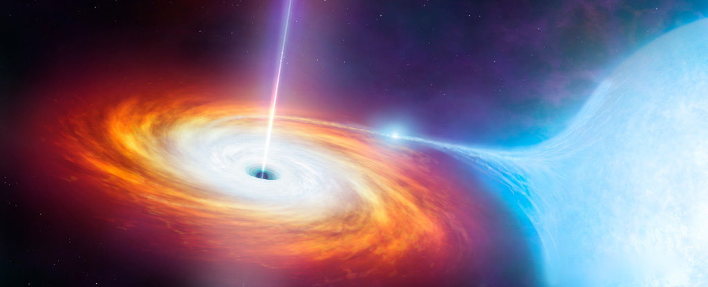 Astronomers have discovered a jet black hole 50 times larger than its own galaxy: ScienceAlert