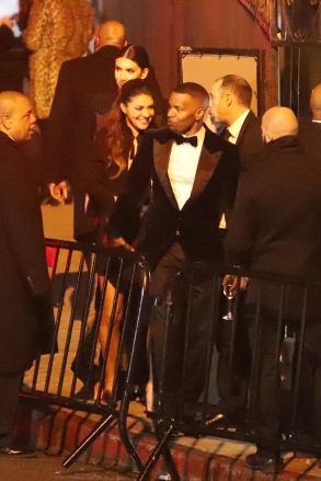 WEST HOLLYWOOD, CA - *EXCLUSIVE* - Jamie Foxx attends a post-Oscar Bash in WeHo with All-Star Weekend actress Jessica Zohr Photo: Jamie Foxx BACKGRID USA 25 FEBRUARY 2019 USA: +1 310798 9111 / usasales@backgrid .com UK: +44208344 2007 / uksales@backgrid.com* UK Customers - Images containing children, please cut face before posting *