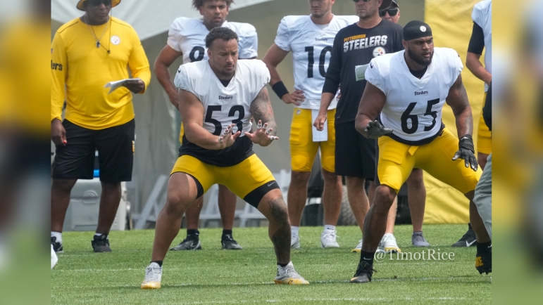 Kendrick Green said Mike Tomlin dedicated the offensive line in the team movie session