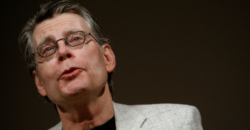 Stephen King will strike in favor of the US government in a case against book publishing and mass merger