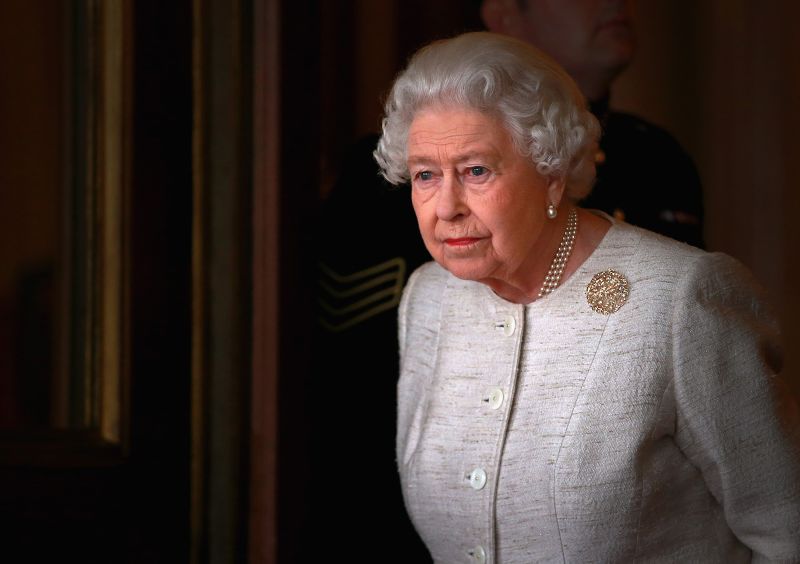 The death certificate shows that Queen Elizabeth II died of old age