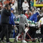 Tua Tagovailoa: The Miami Dolphins midfielder walked off the field on a stretcher during the game against the Bengals