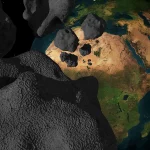 NASA warns of a giant asteroid 160 feet high heading towards Earth today
