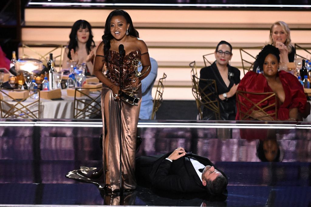 Sheryl Lee Ralph Thought Jimmy Kimmel's Emmys Play Was Disrespectful to Kenta Bronson - Deadline