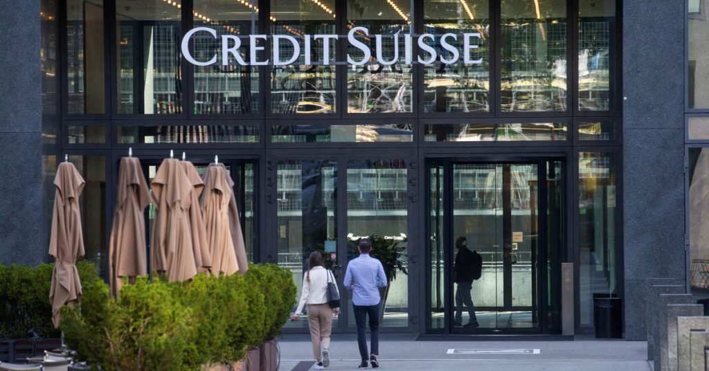 Credit Suisse shares slide despite moves to calm investor fears