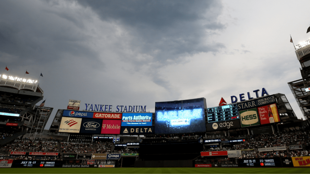 Yankees and Parents Weather Forecast: ALDS #5 Game Delayed During a Rainy Night in New York