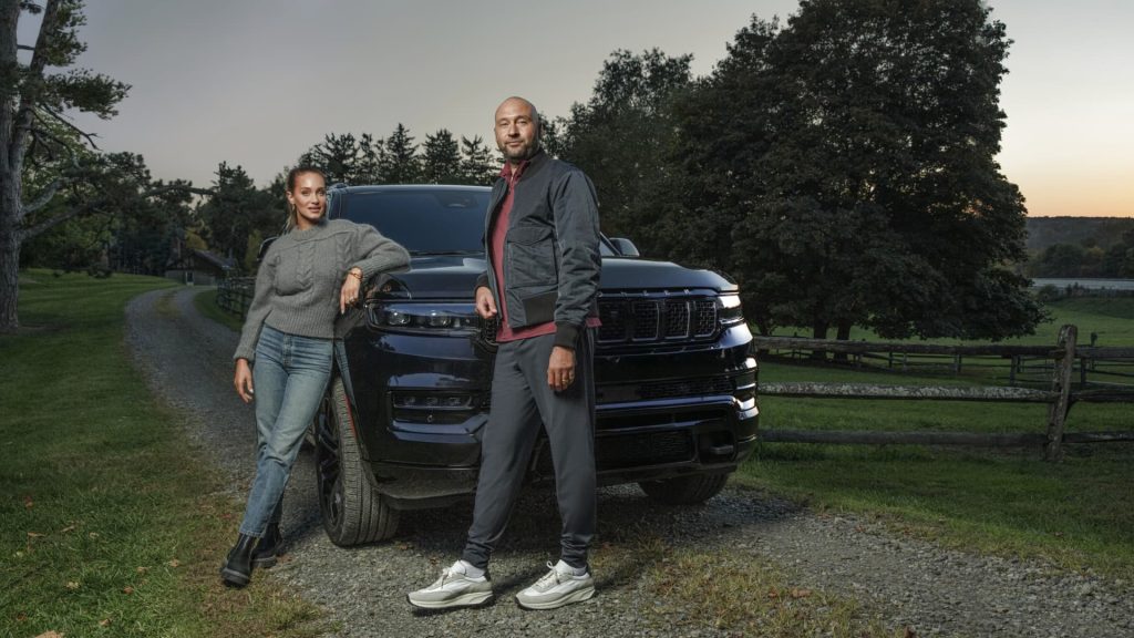 Derek Jeter Promotes Jeep Grand Wagoneer SUV
