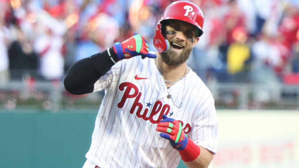 Phillies vs Braves score: Bryce Harper and Aaron Nola push defensive champions over the edge with NLDS Game 3 win
