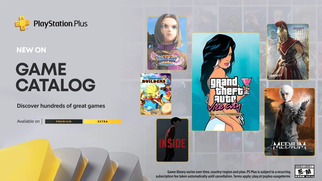 PlayStation Plus catalog and classic games catalog for October 2022 announced