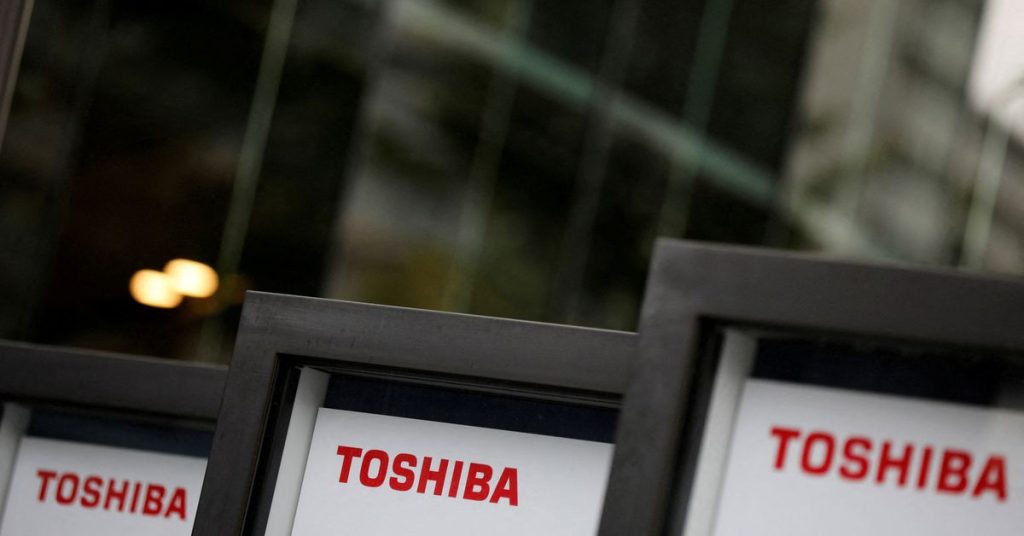 Toshiba shares jump on report of possible $19 billion stock purchase